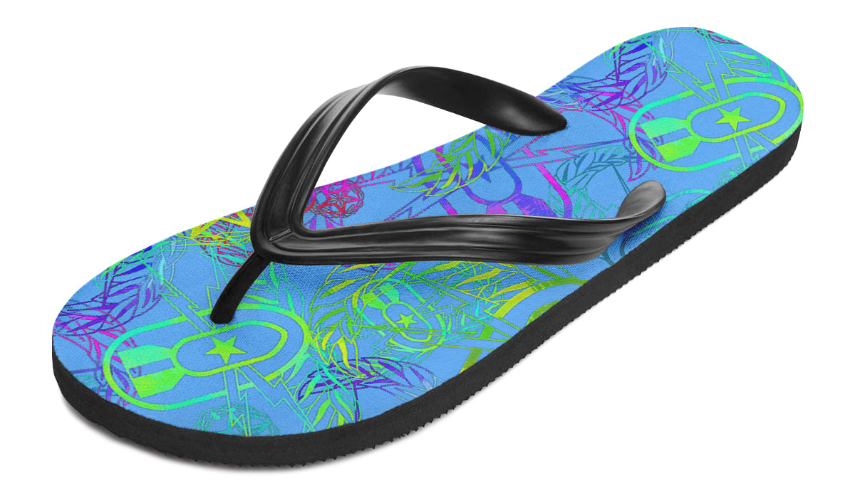 Flip Flops - "It's 5 o'clock Somewhere" (Pastels)