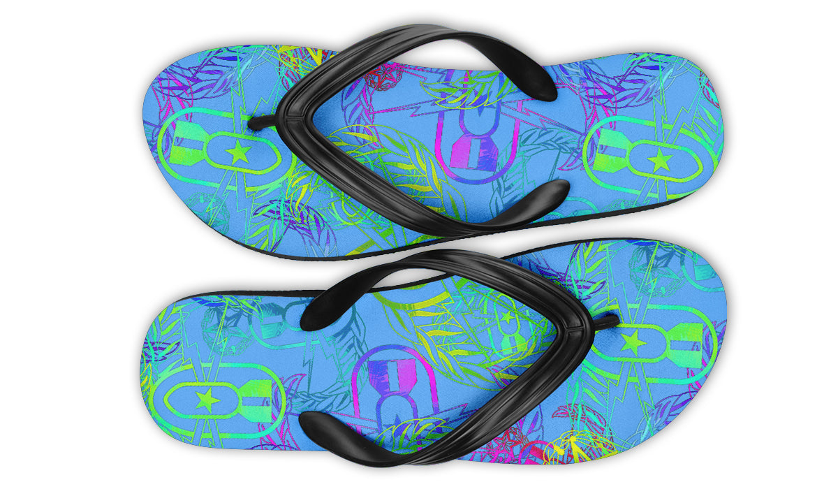 Flip Flops - "It's 5 o'clock Somewhere" (Pastels)