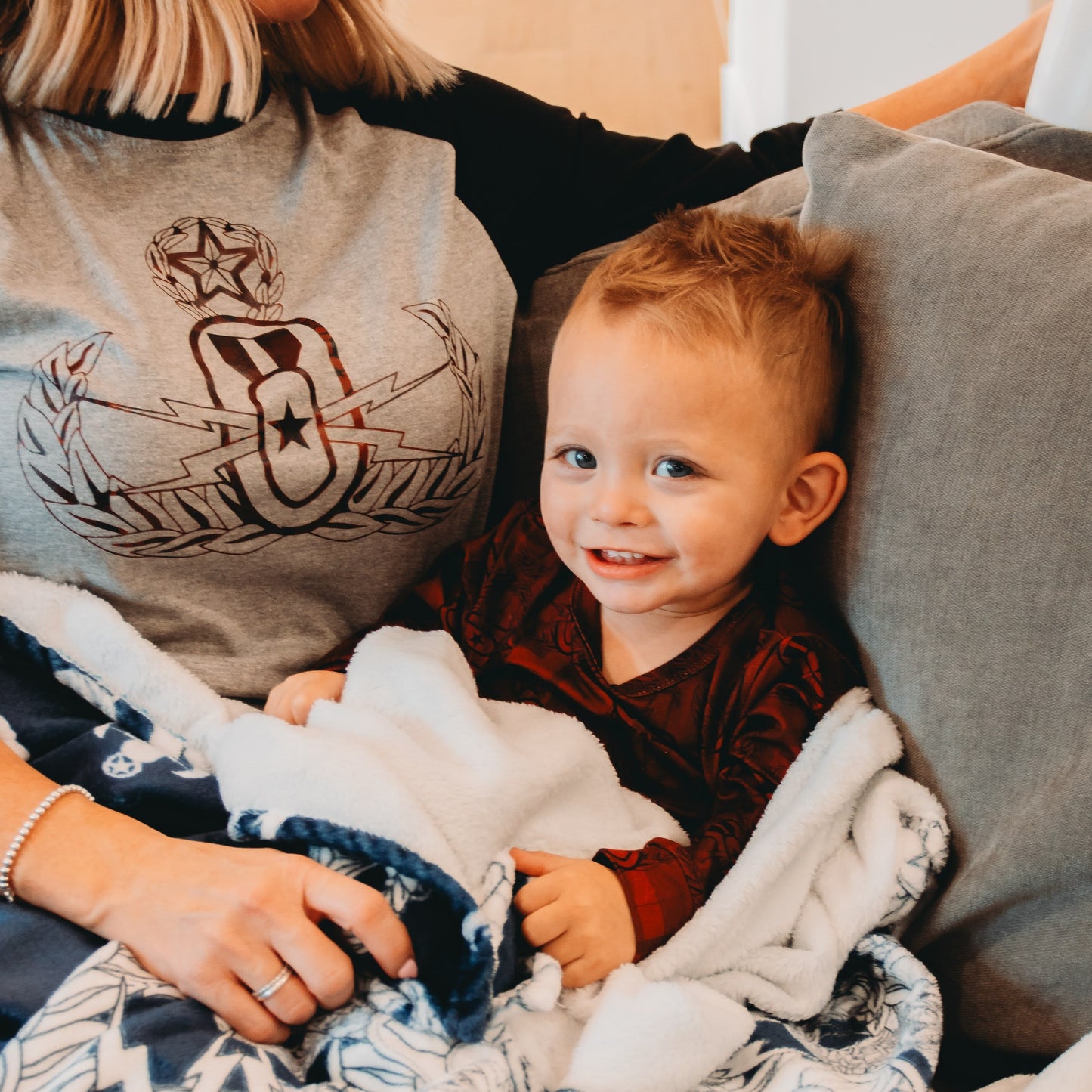 Onesie Pajamas - "EOD Plaid" (Red)