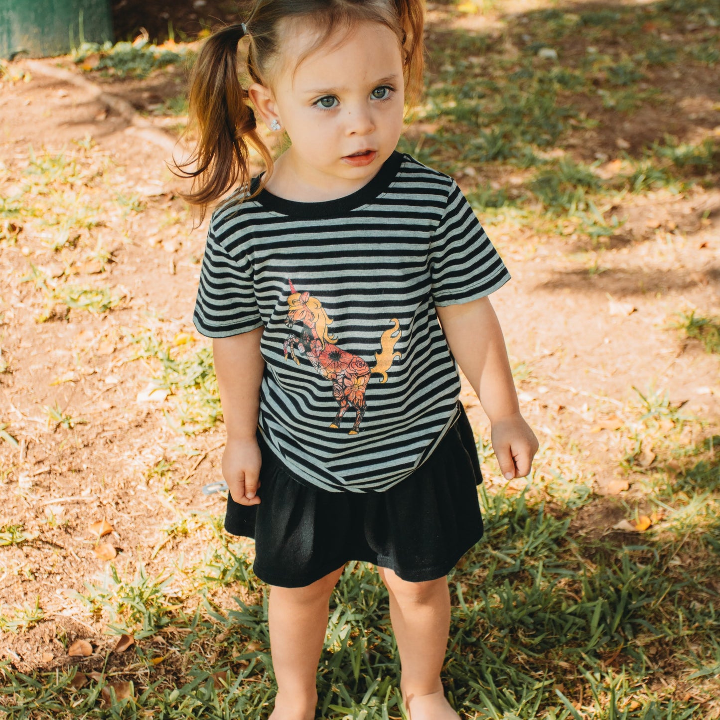 Tatted Unicorn Toddler T-Shirt