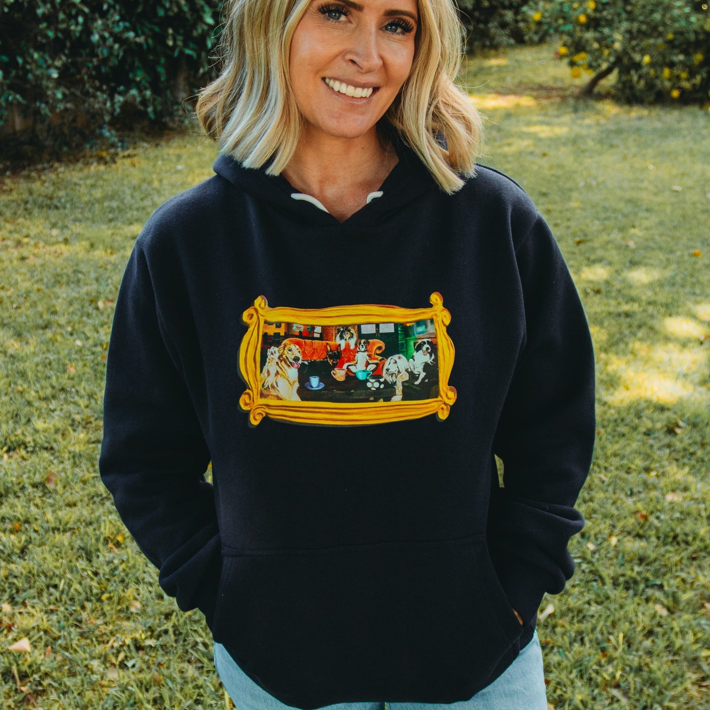 Sweat Shirt (Hoodie) - "Central Bark"