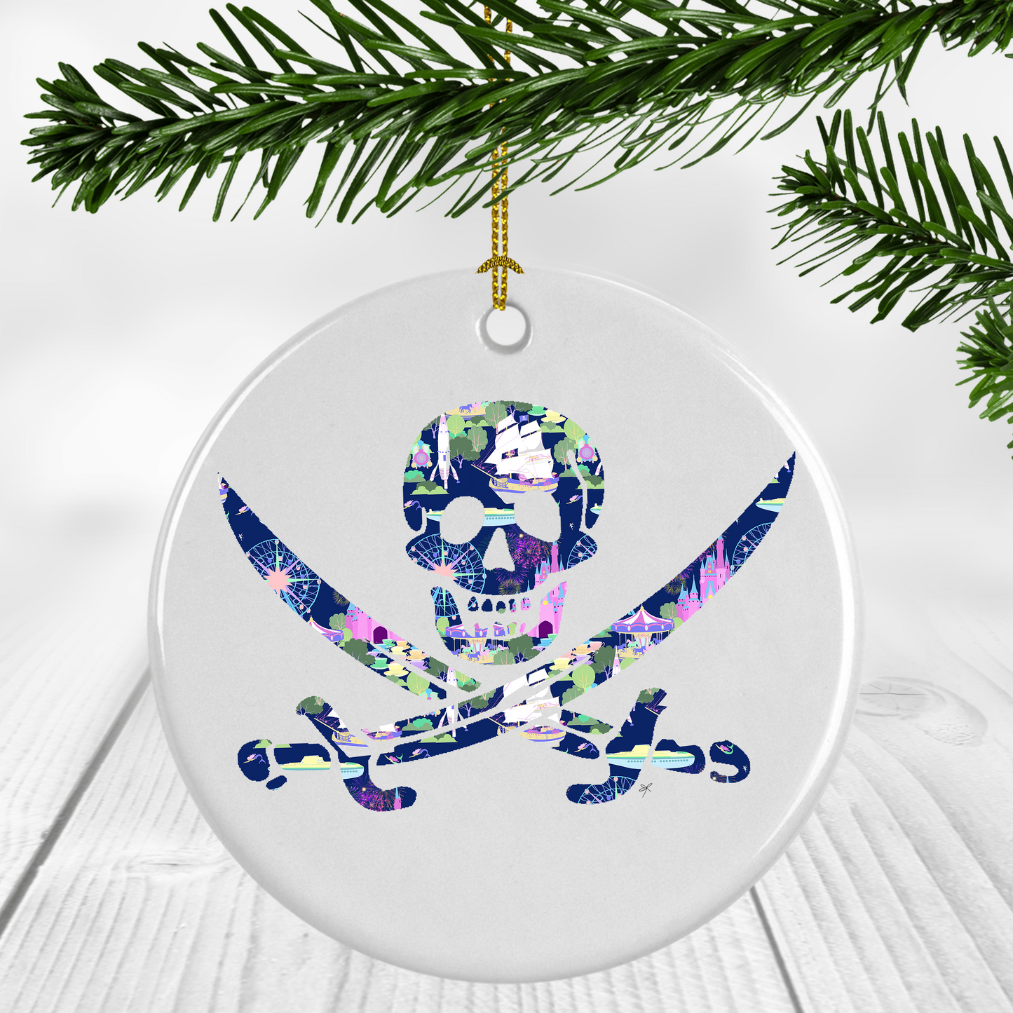 "Jolly Roger" Ornament