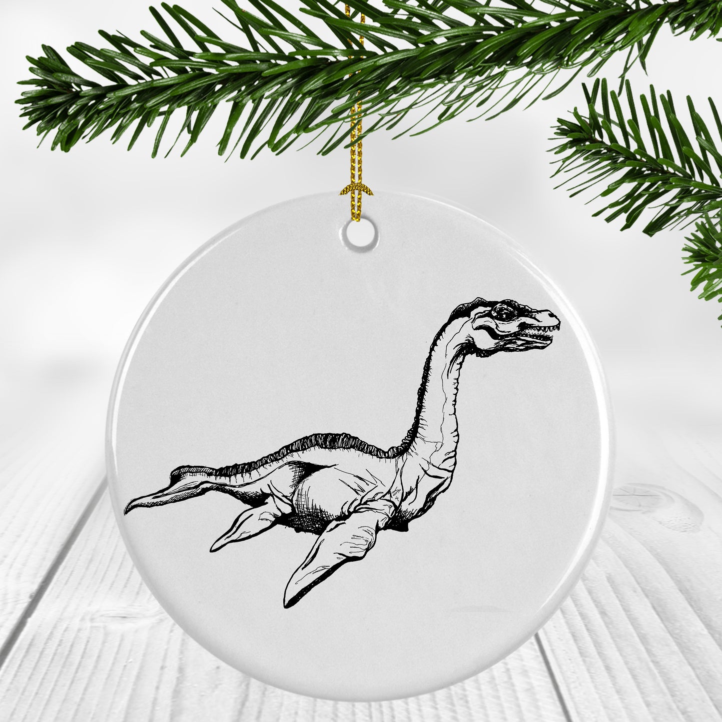 "Loch Ness Kelpie, Nessie" Ornament