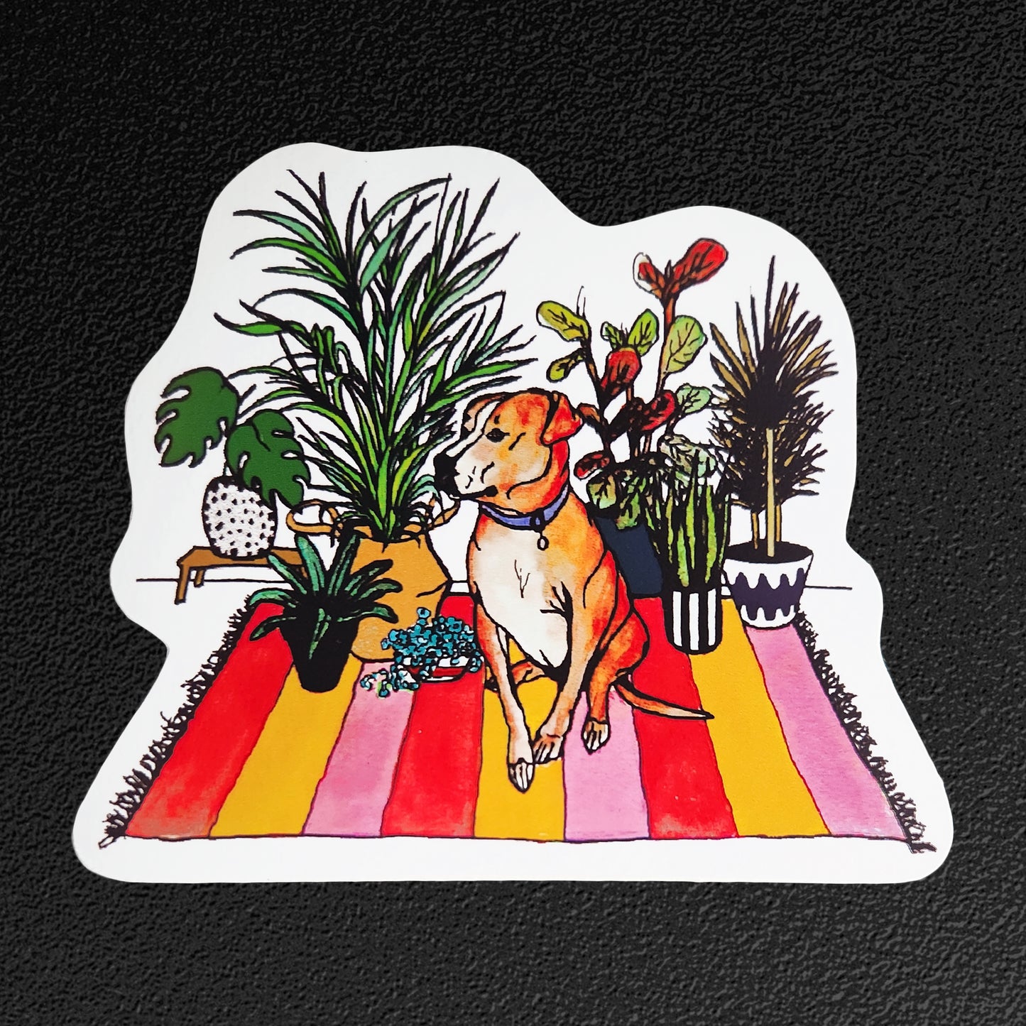 Vinyl Sticker/Decal - "Sienna Menna the Pretty Pittie"
