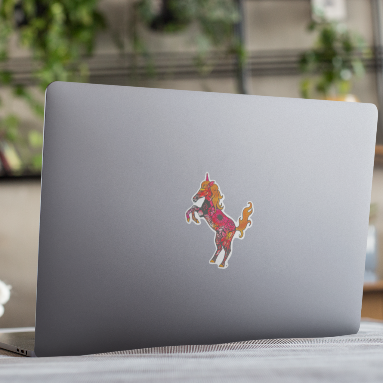 "Tatted Unicorn" Vinyl Sticker/Decal