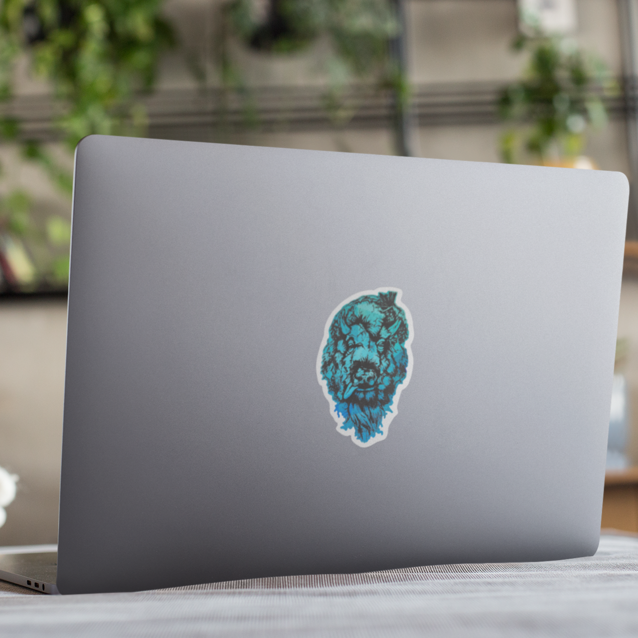 Vinyl Sticker/Decal - "Tattered Buffalo"