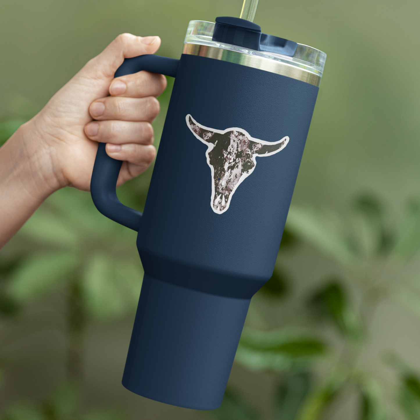 "White Buffalo Turquoise" Vinyl Sticker/Decal