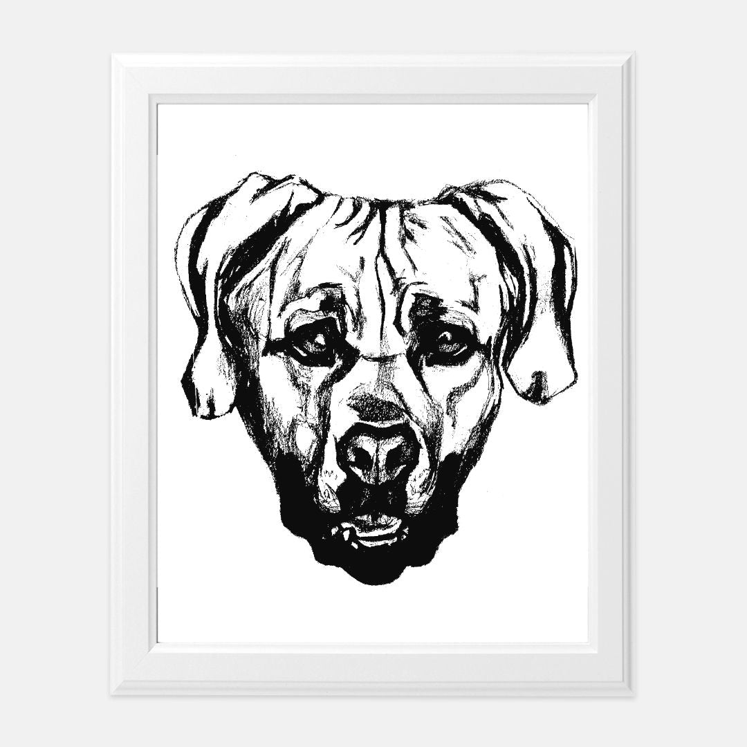 Print (8" x10") - "Mastiff"