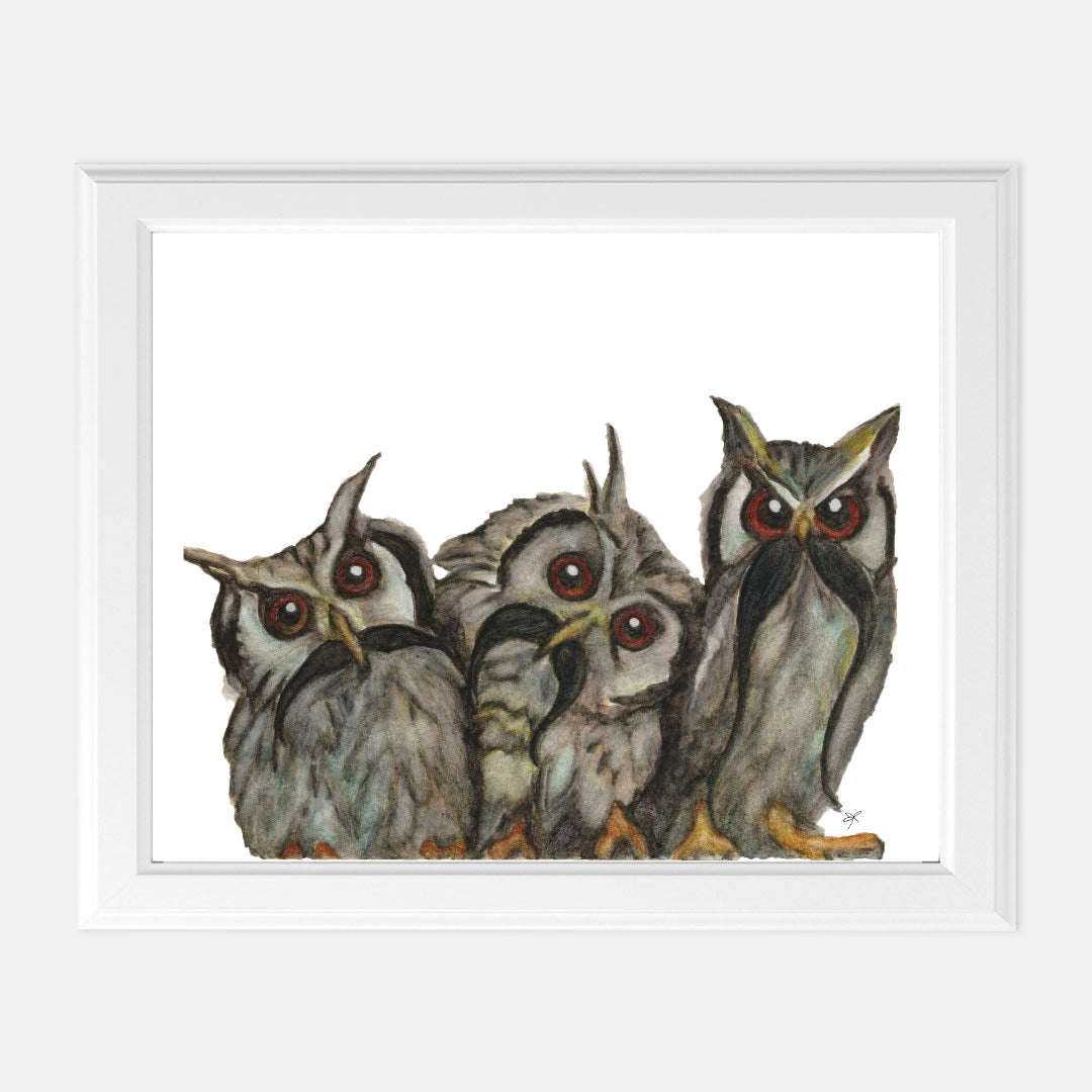 "Wise, Wiser, Wisest" - Print (8" x10")