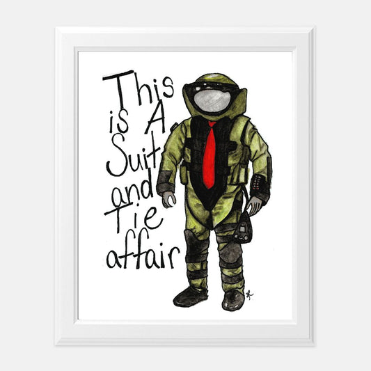 Print (8" x10") - "Suit and Tie Affair"