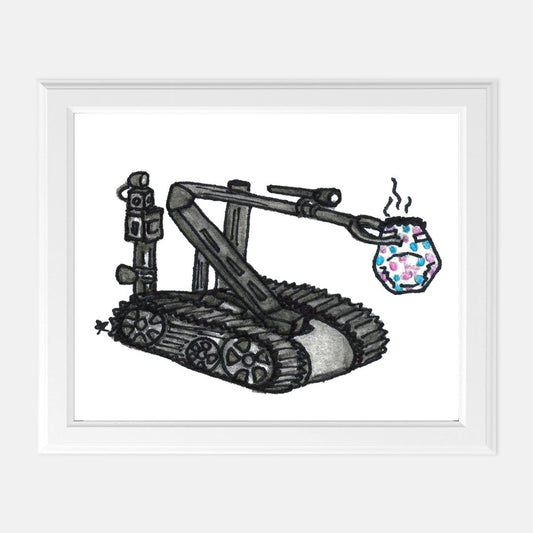 Print (8" x10") - "Stink Bomb Disposal"