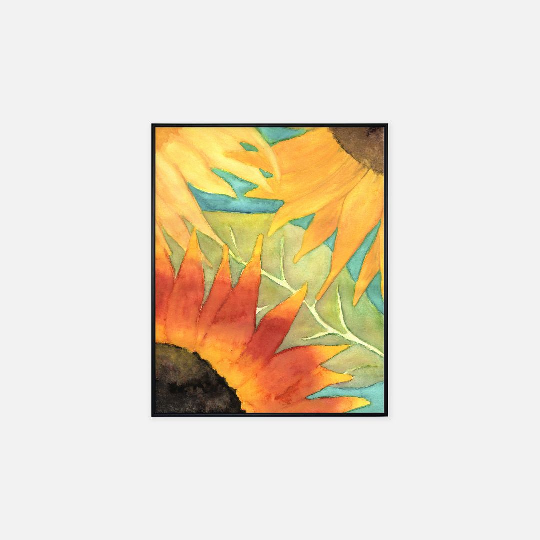 Print (16" x 20") - "Sunflower Trio"