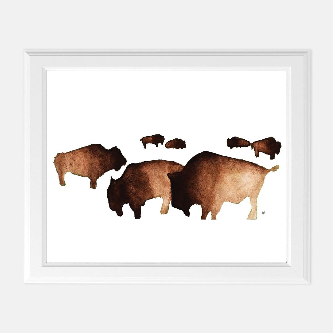 "The Herd" - Print (8" x10")