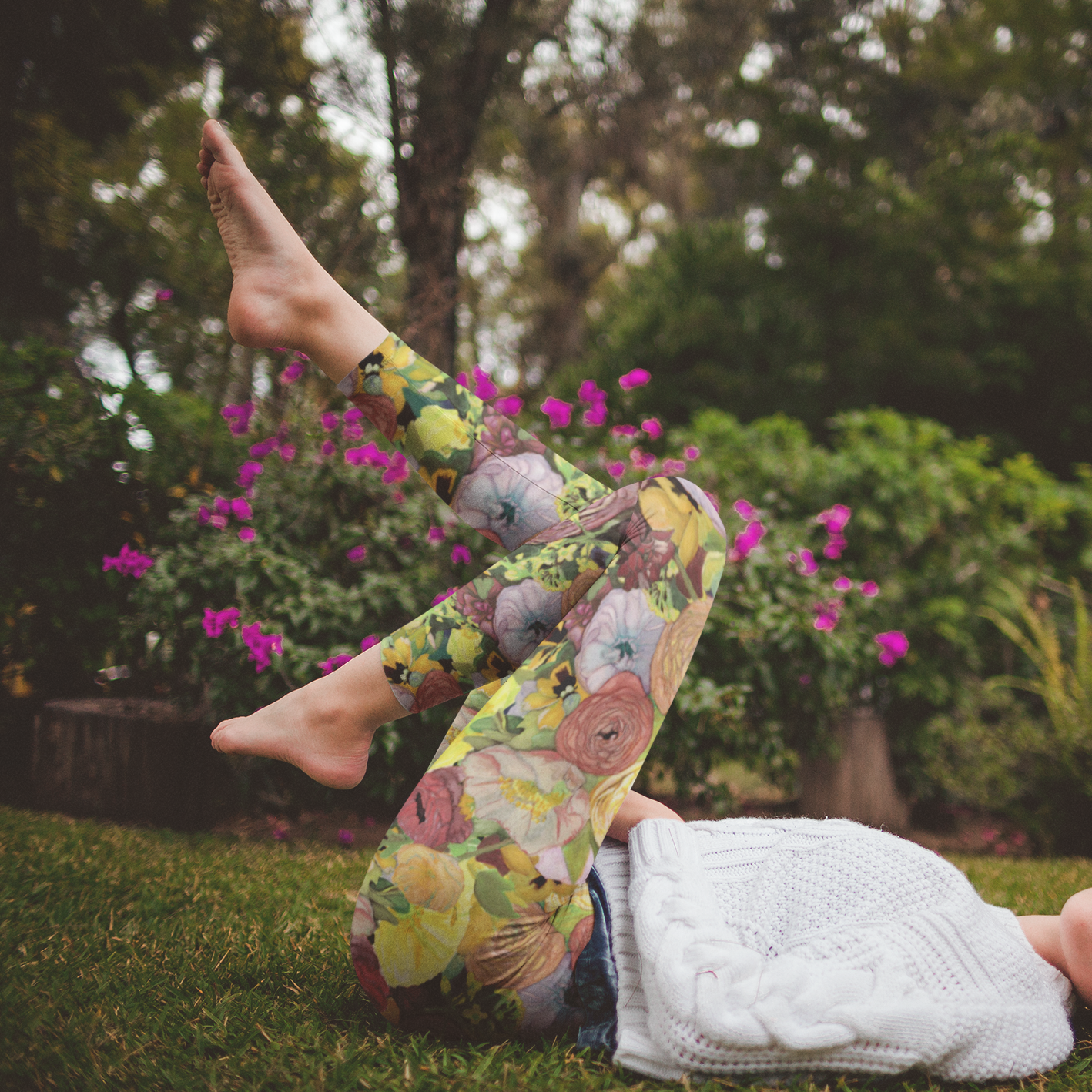 Spring Poppy Leggings