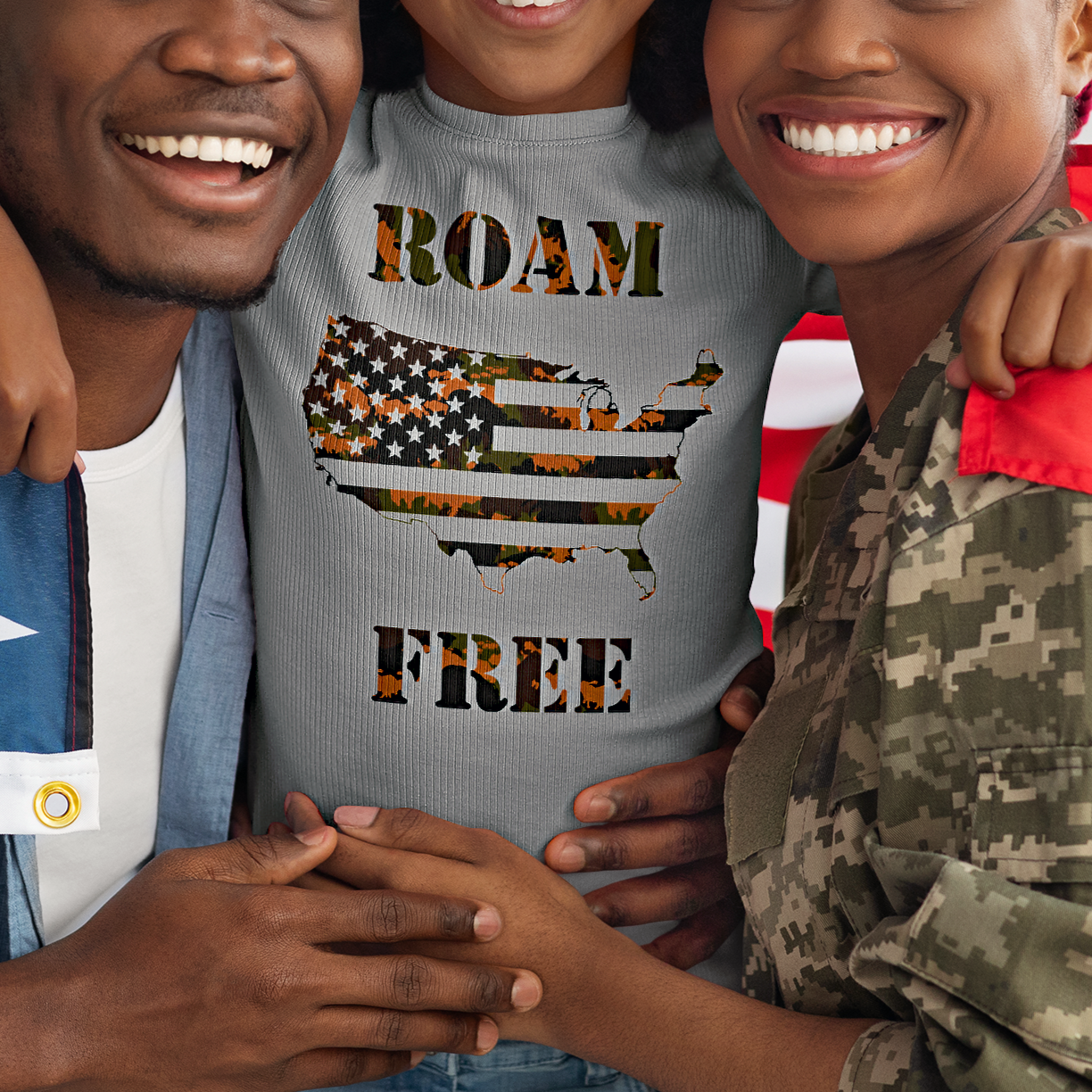 T-Shirt (Youth) - "Roam Free"