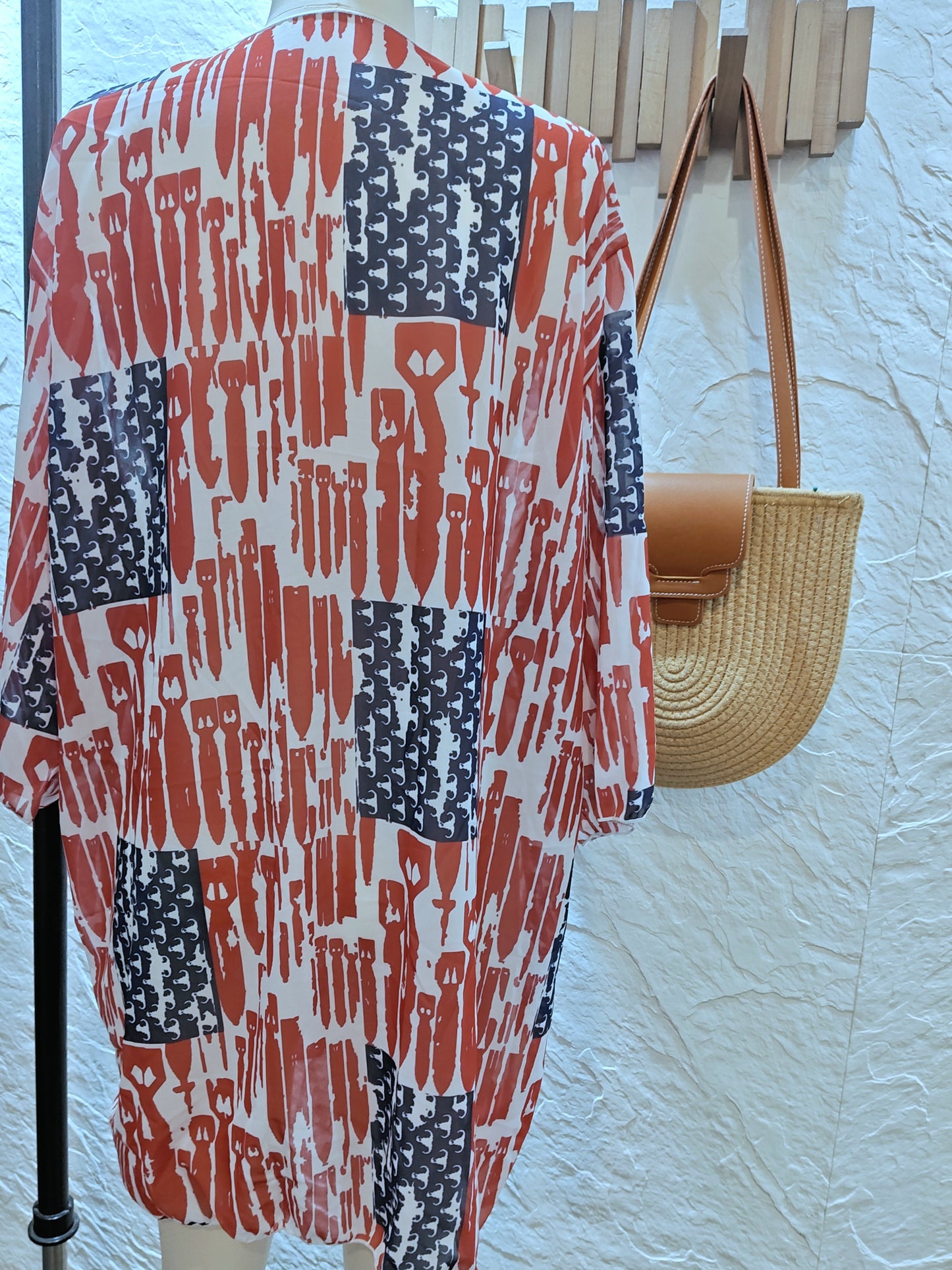 Women's Kimono - "EOD Bomb Flag"