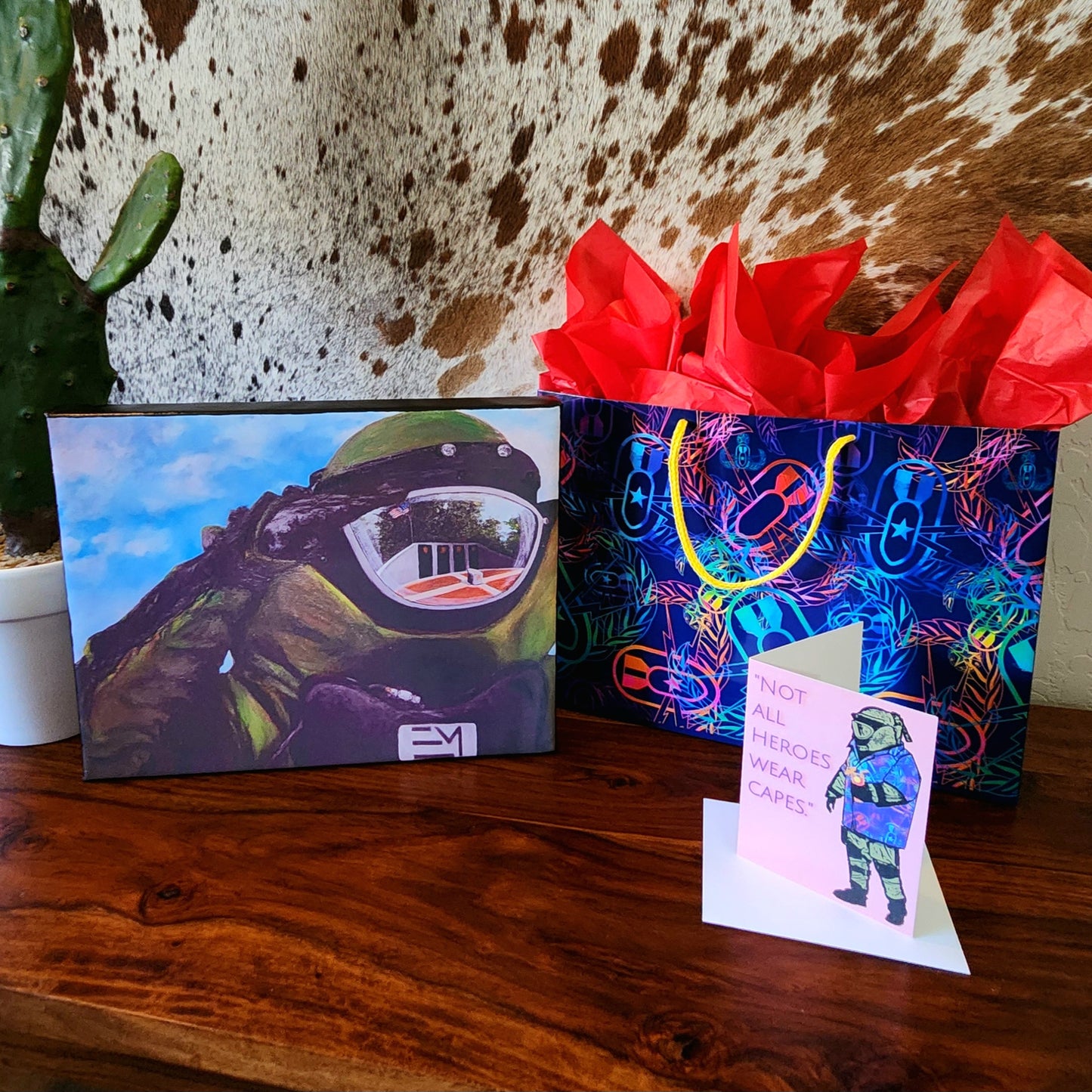 Canvas Print Gift Set (11"x14") - "Respect & Reflect"