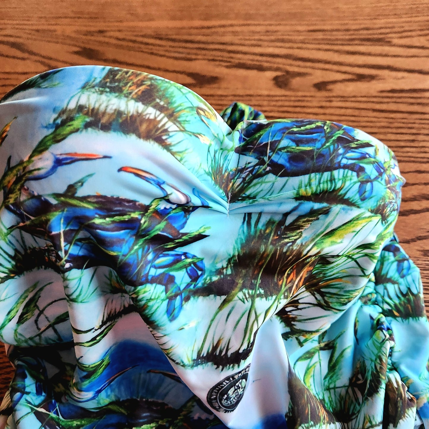 Women's Retro Halter One-Piece - "Crab Island Treasure"