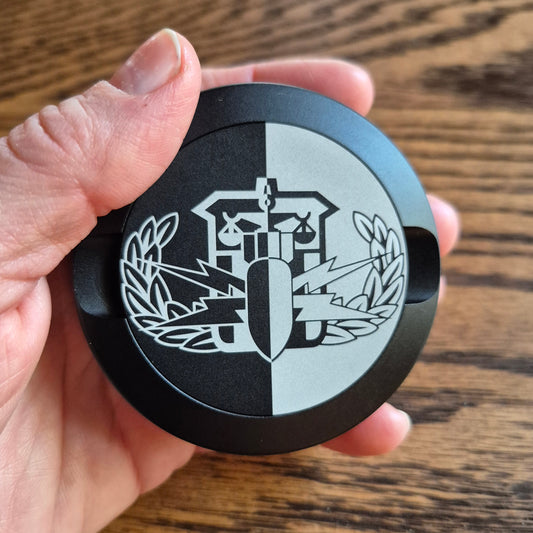 Smokeless Nicotine Container - "PSBT Badge"