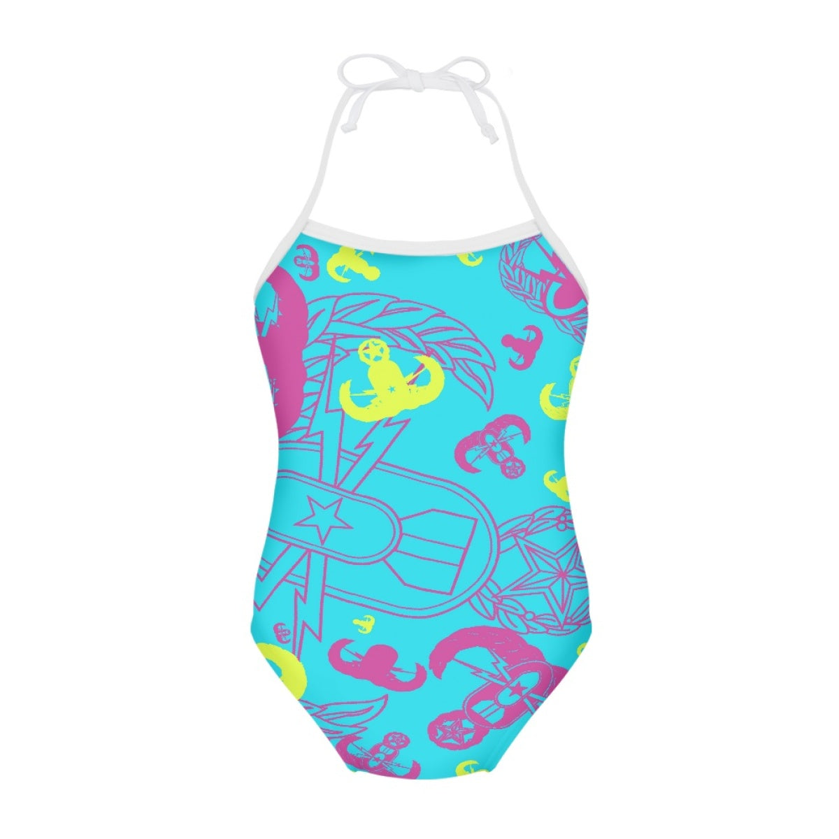 Girls' One-Piece Swimsuit - "EOD Party"