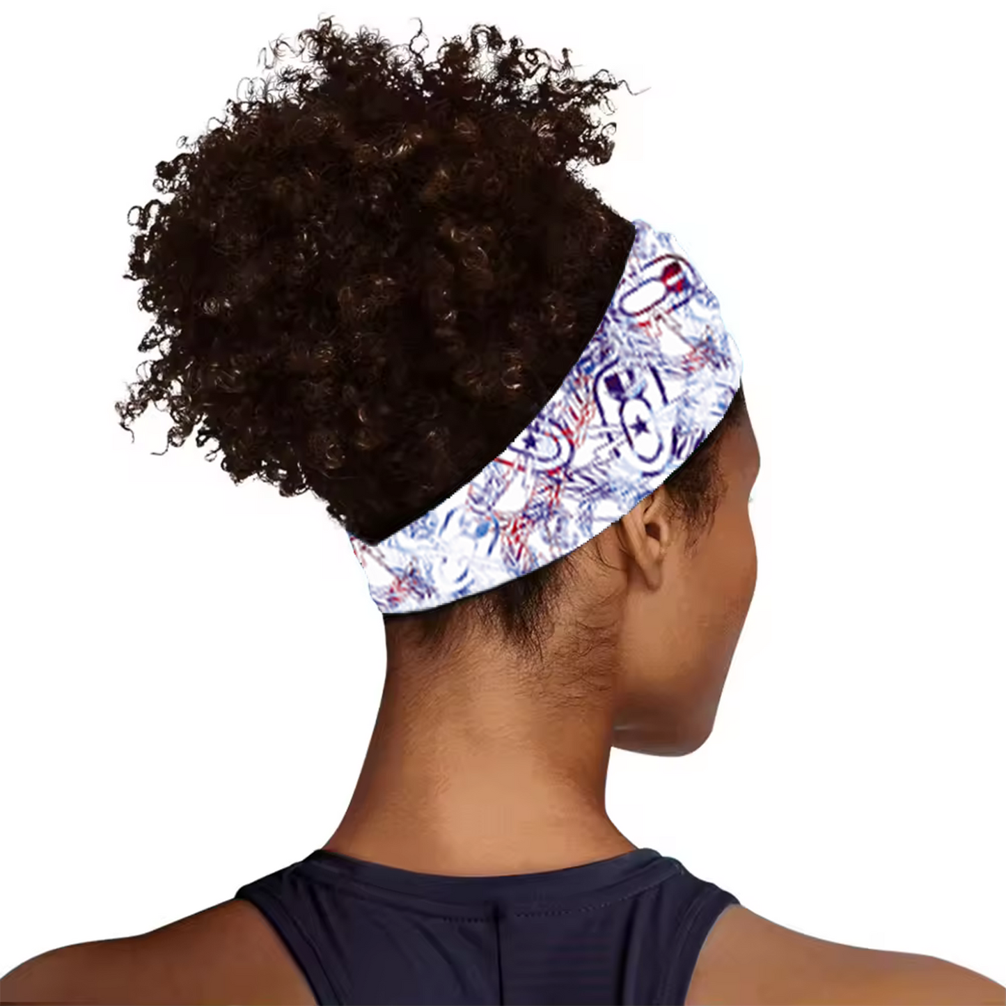 Headband - "It's 5 o'clock Somewhere" (Red, White, & BOOM!)