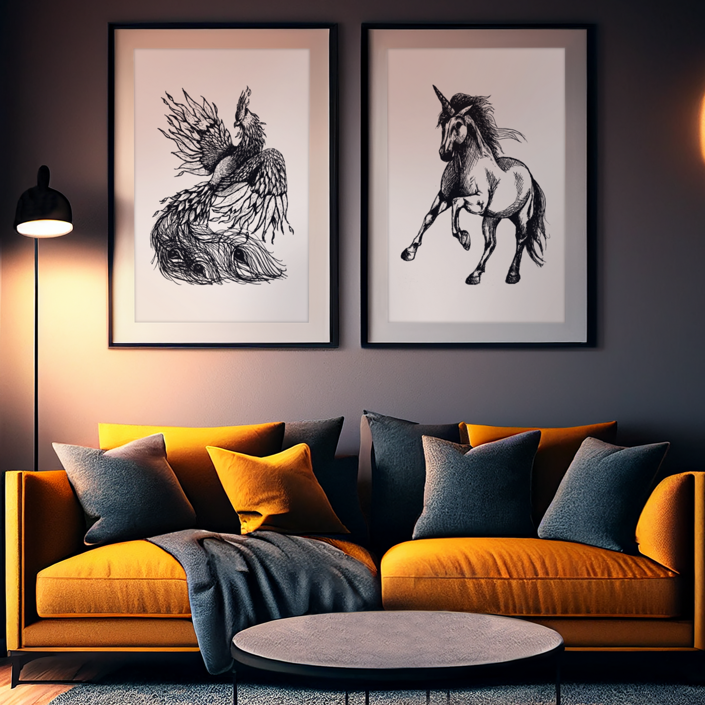 Print (11" x 14") - "Unicorn"