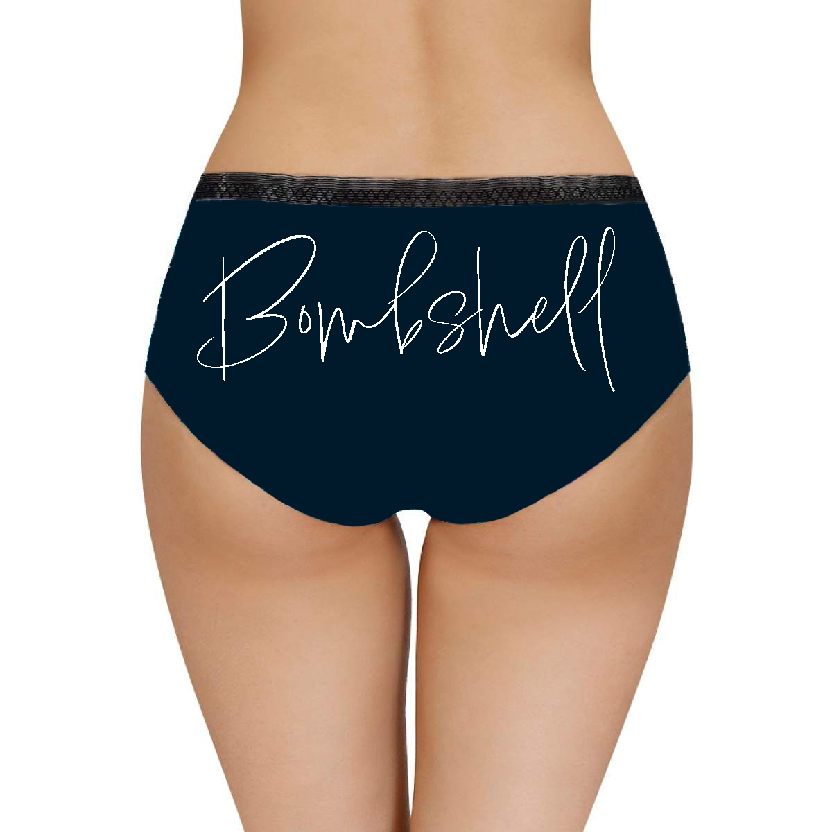 Women's Briefs - "EOD Bombshell" (Navy)