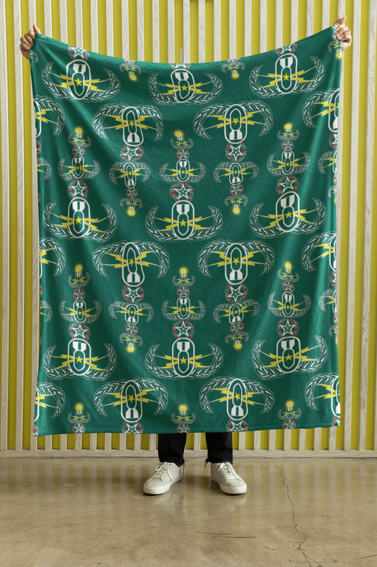 Pre-Order - Plush Throw Blanket - "EOD Crab Trees"