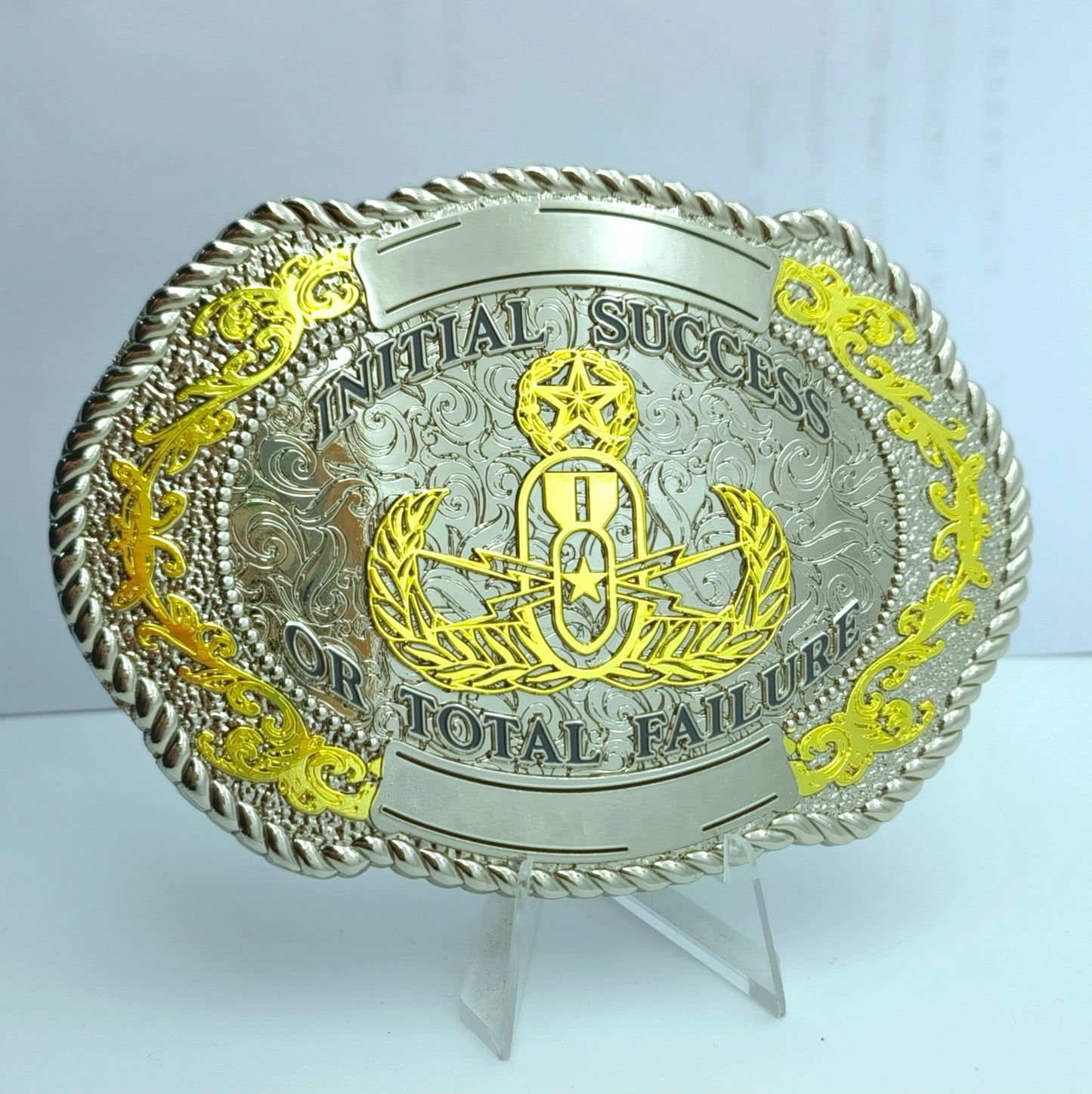 Pre-Order - PSBT/HDS Trophy Belt Buckle "Here Am I, Send Me"