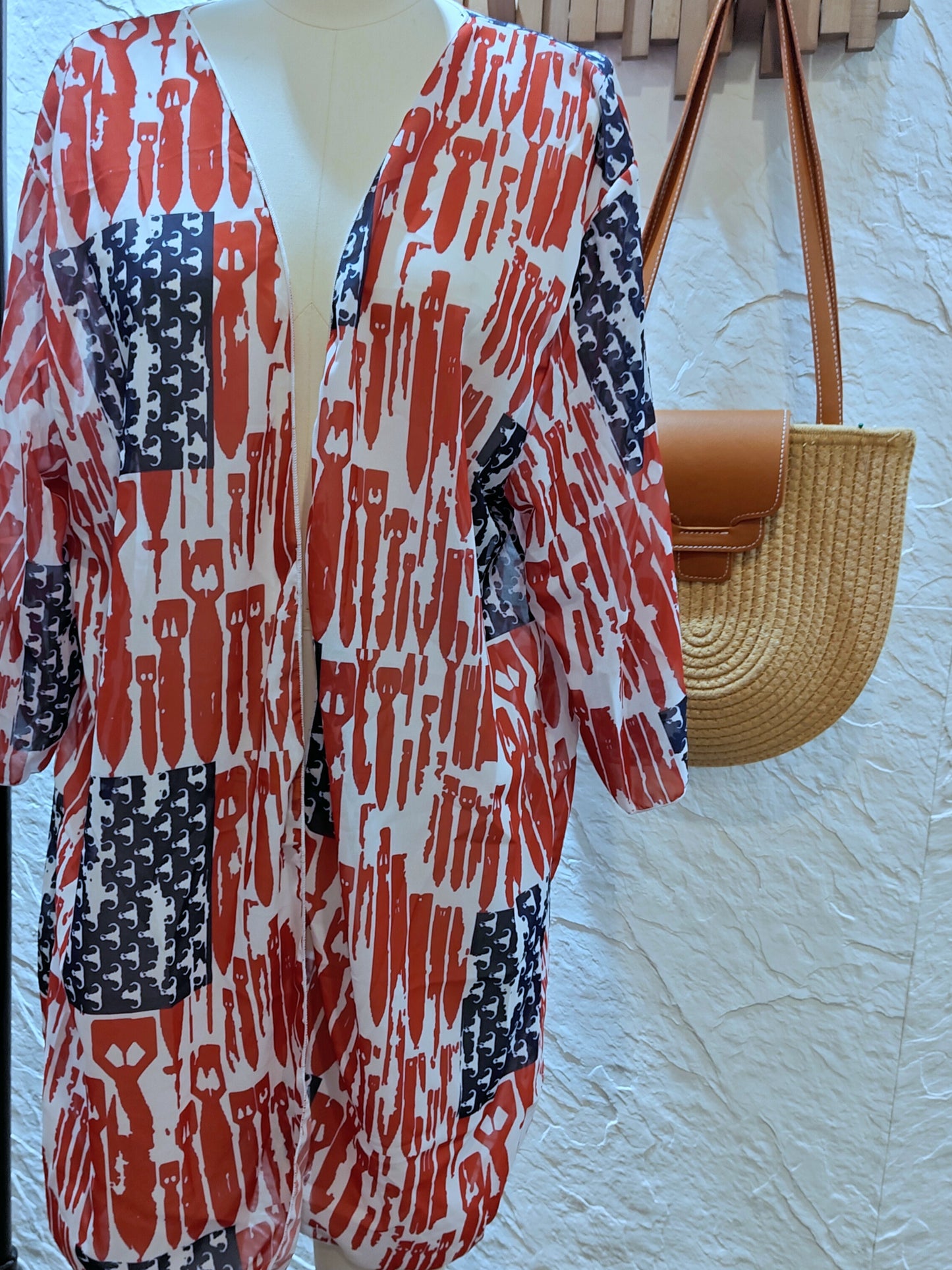 Women's Kimono - "EOD Bomb Flag"