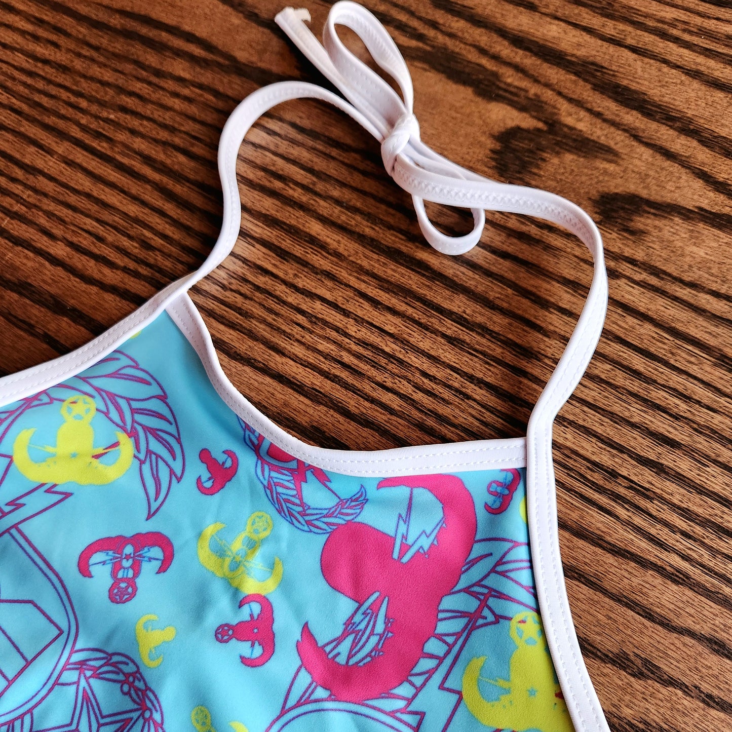 Girls' One-Piece Swimsuit - "EOD Party"