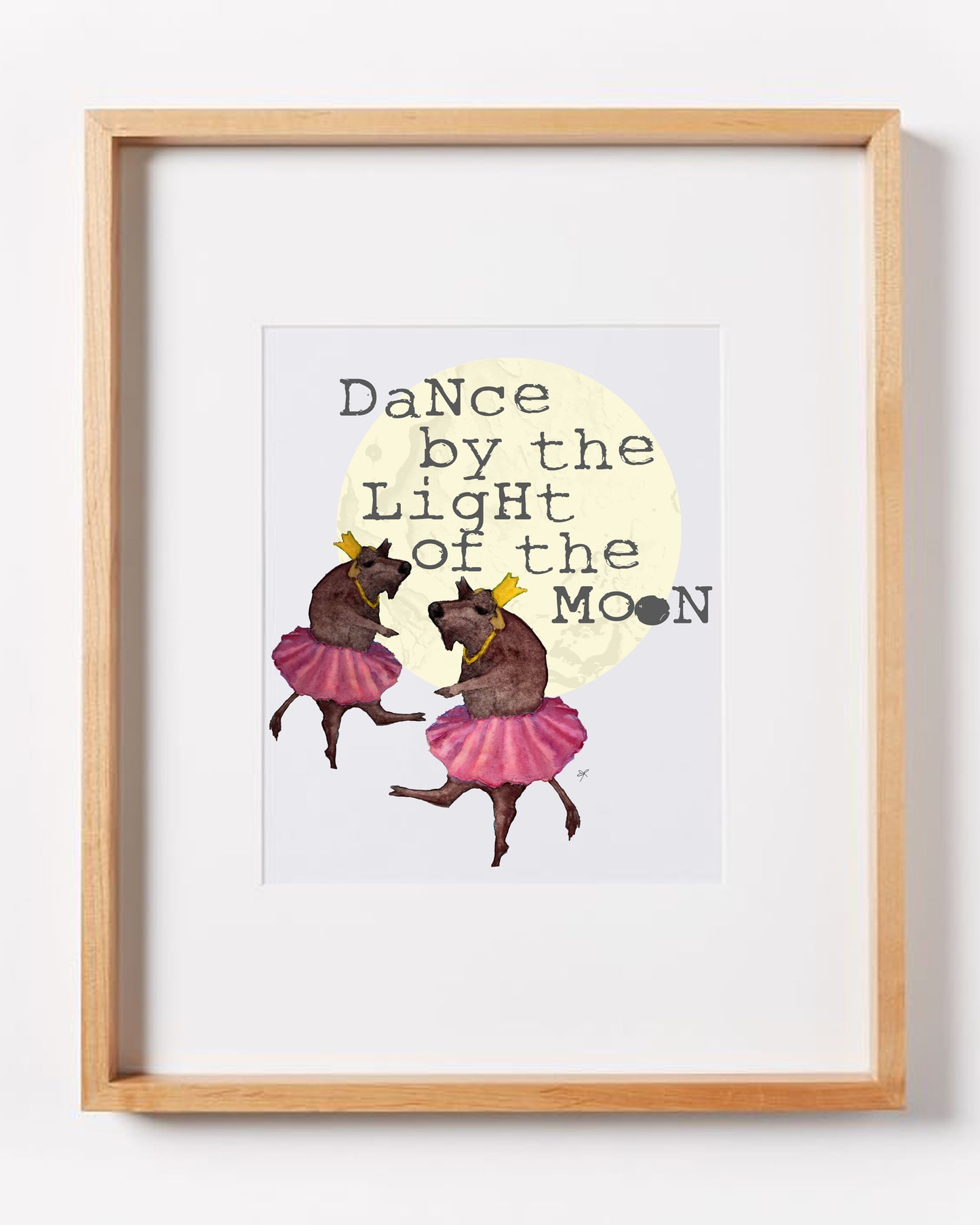 Dance by the Light of the Moon Print