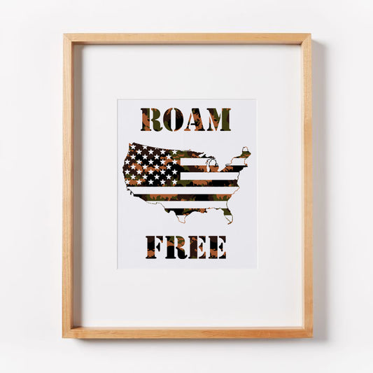 Roam Free Print