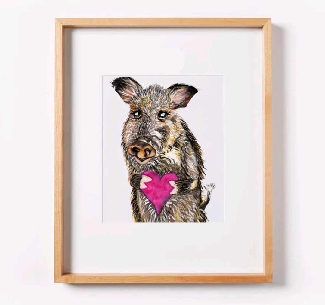 You Javelina My Heart Print