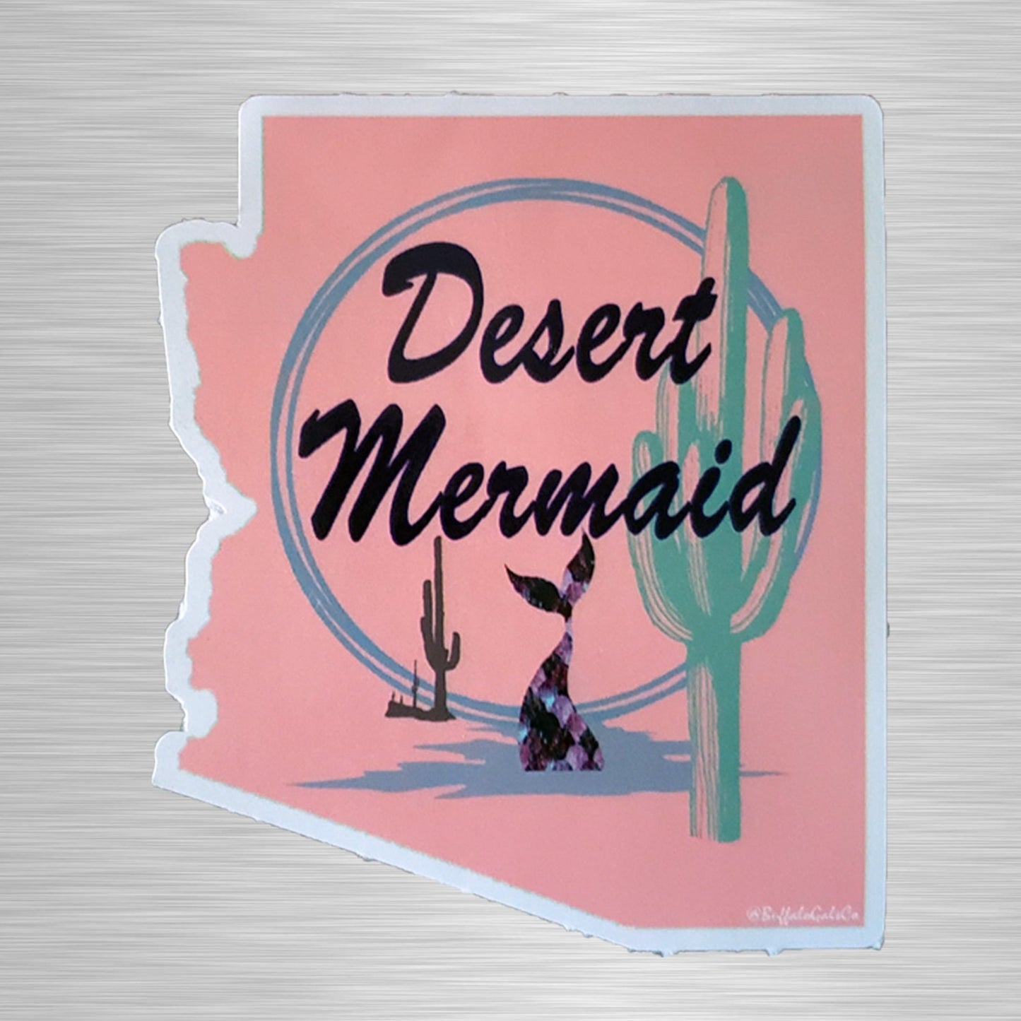 Desert Mermaid AZ Sticker/Decal