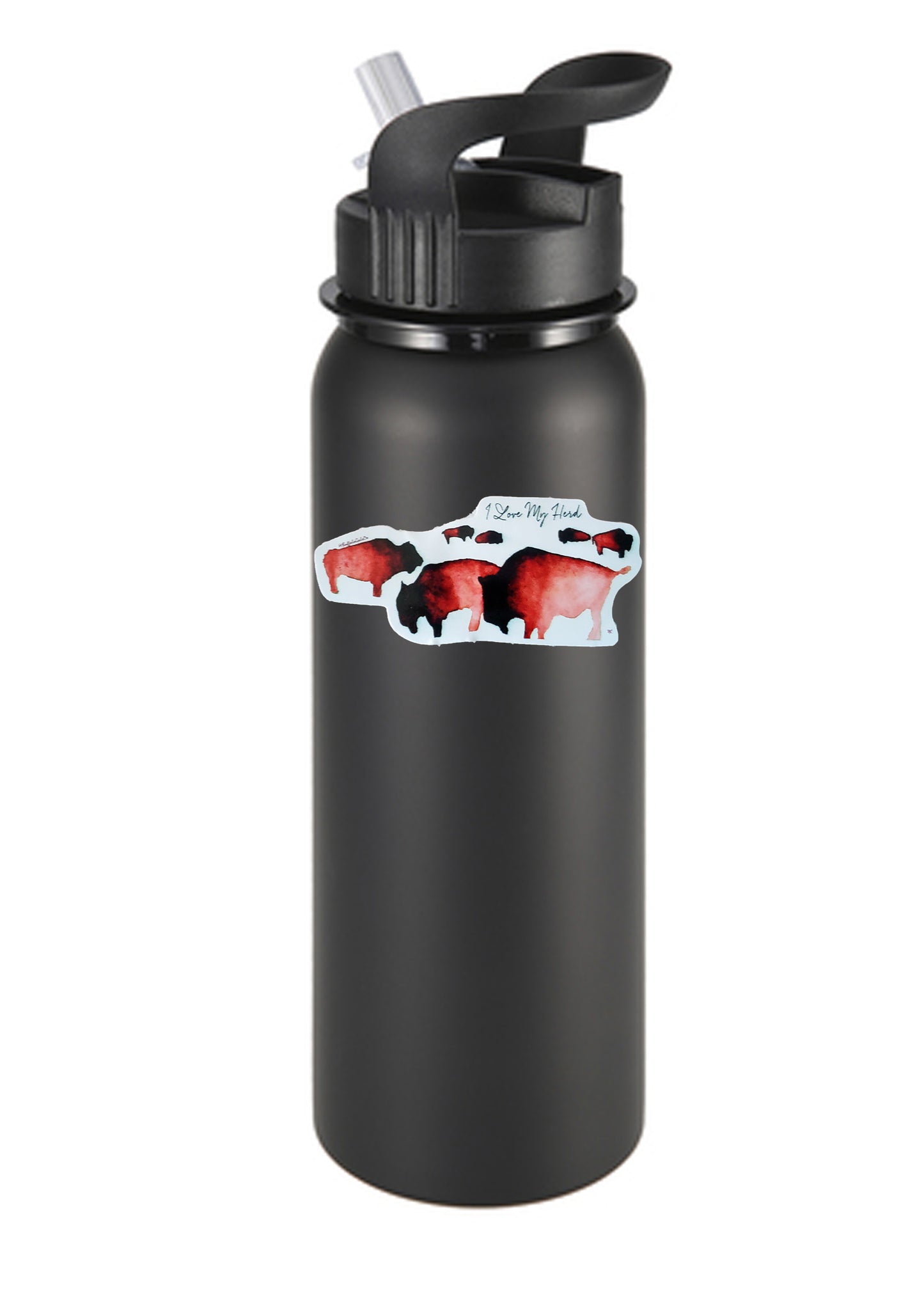 I Love My Herd Vinyl Sticker/Decal