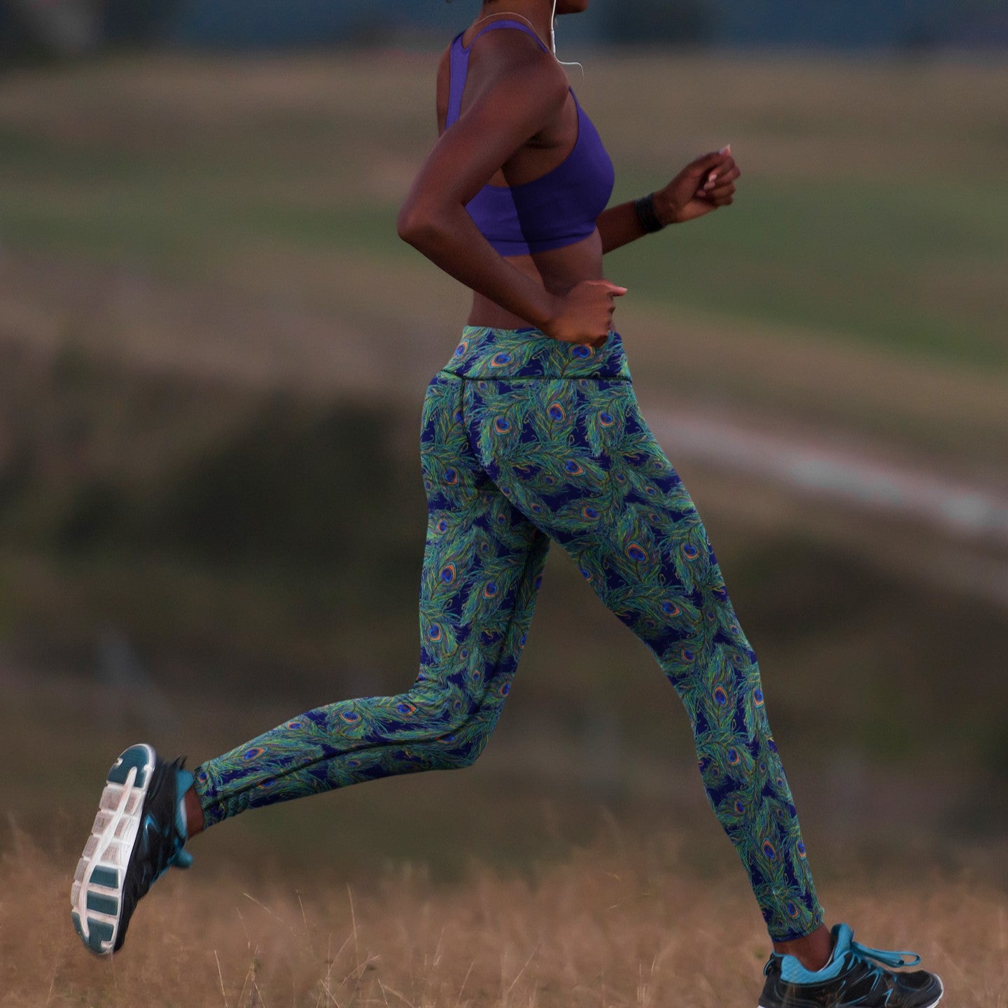 Peacock Feather Leggings