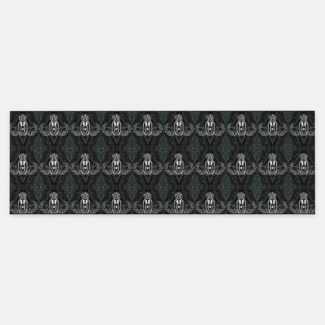 Pashmina Scarf - "Mid Century Modern EOD" (Dark)