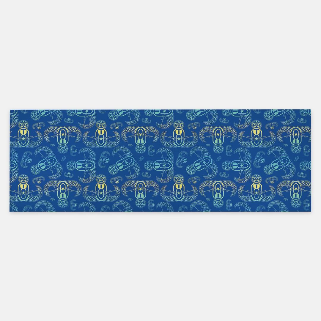 Pashmina Scarf - "EOD Ombre" (Yellow/Turquoise/Green)