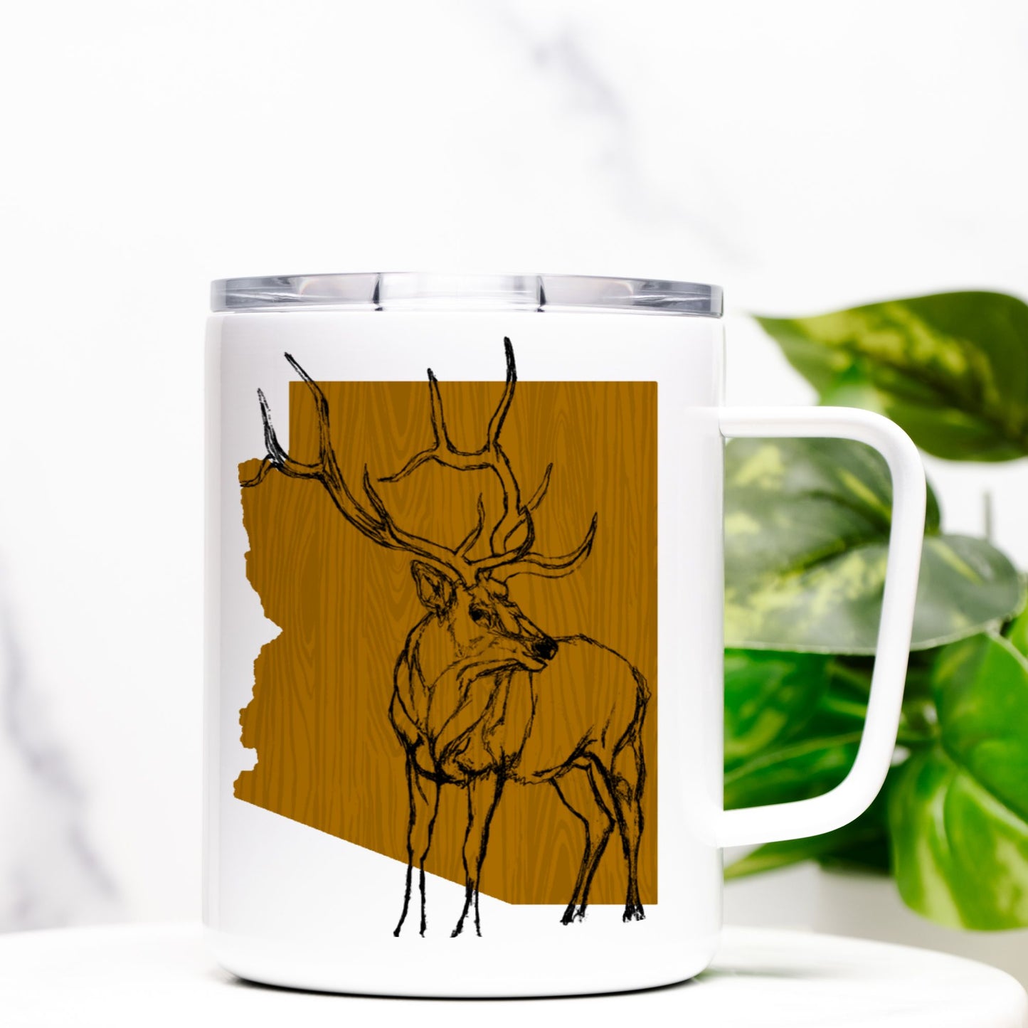 Travel Mug - "AZ Elk"