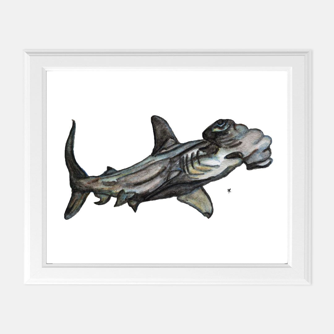 "Hammerhead" - Print (8" x10")