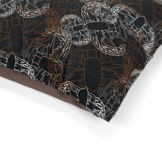 Pet Bed — "It's 5 o'clock Somewhere" PSBT (Browns)