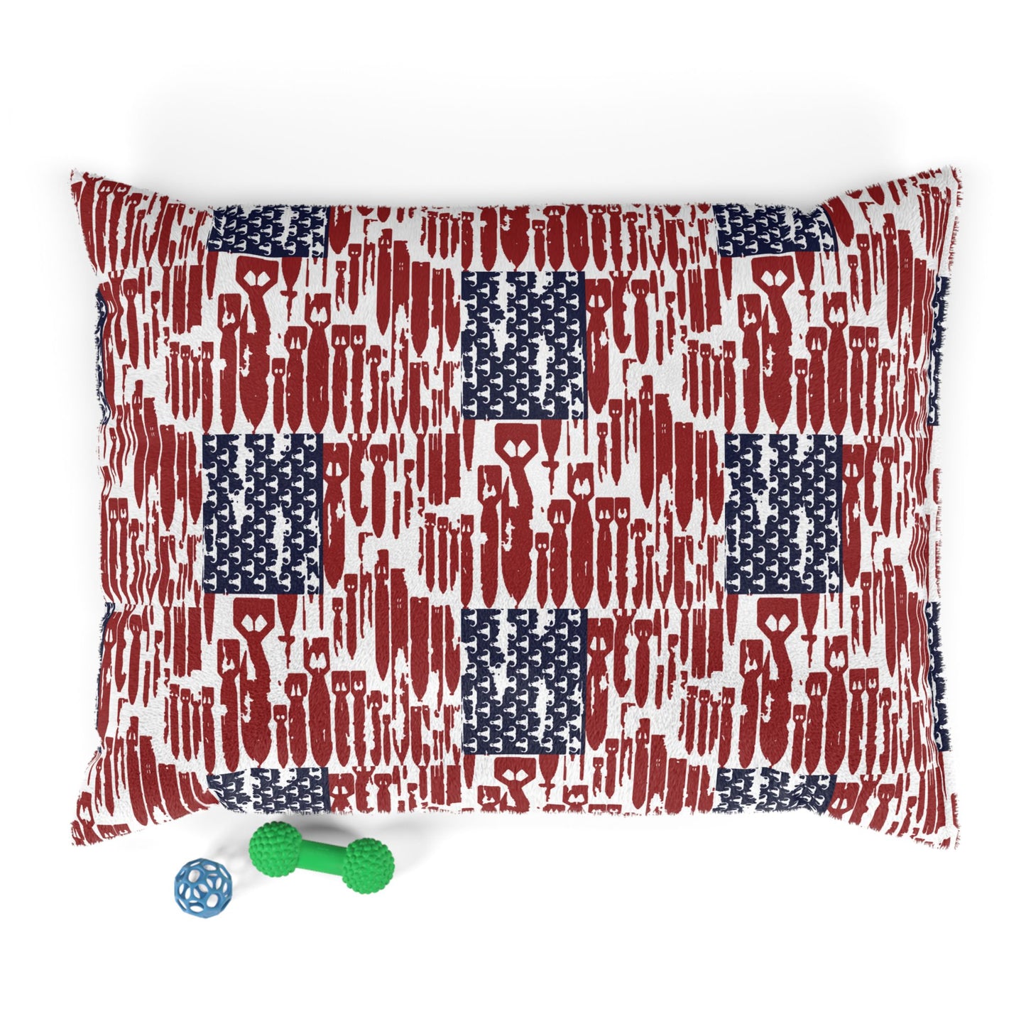 Pet Bed — "EOD Bomb Flag"