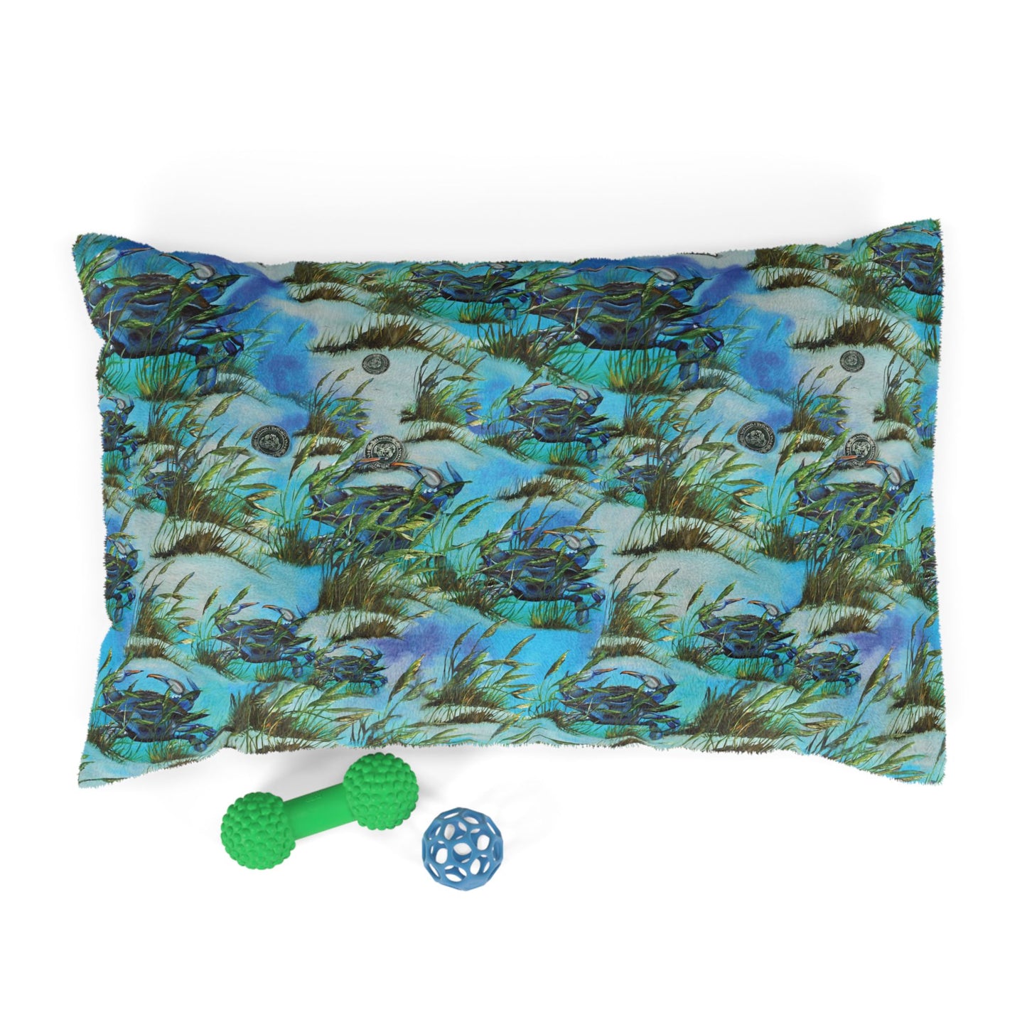 Pet Bed — "Crab Island Treasure"