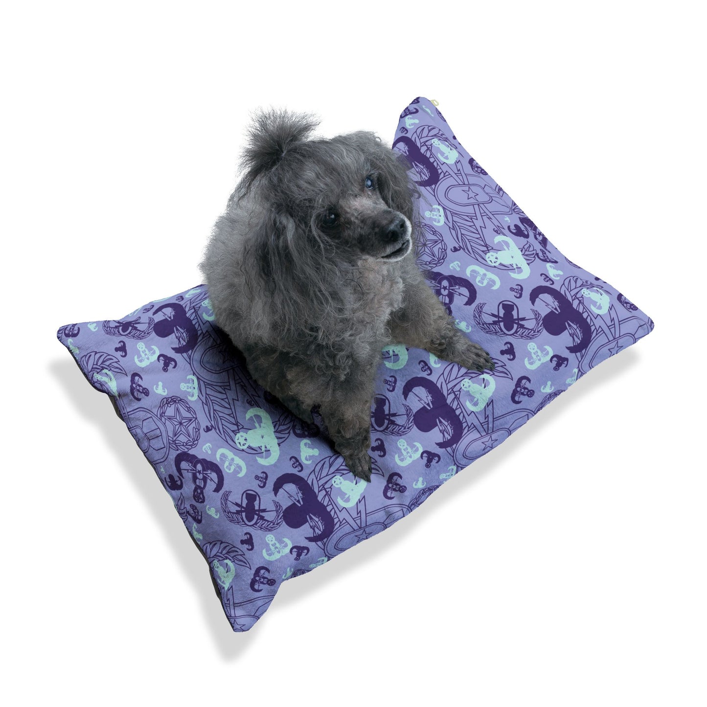 Pet Bed — "EOD Party" (Purple)
