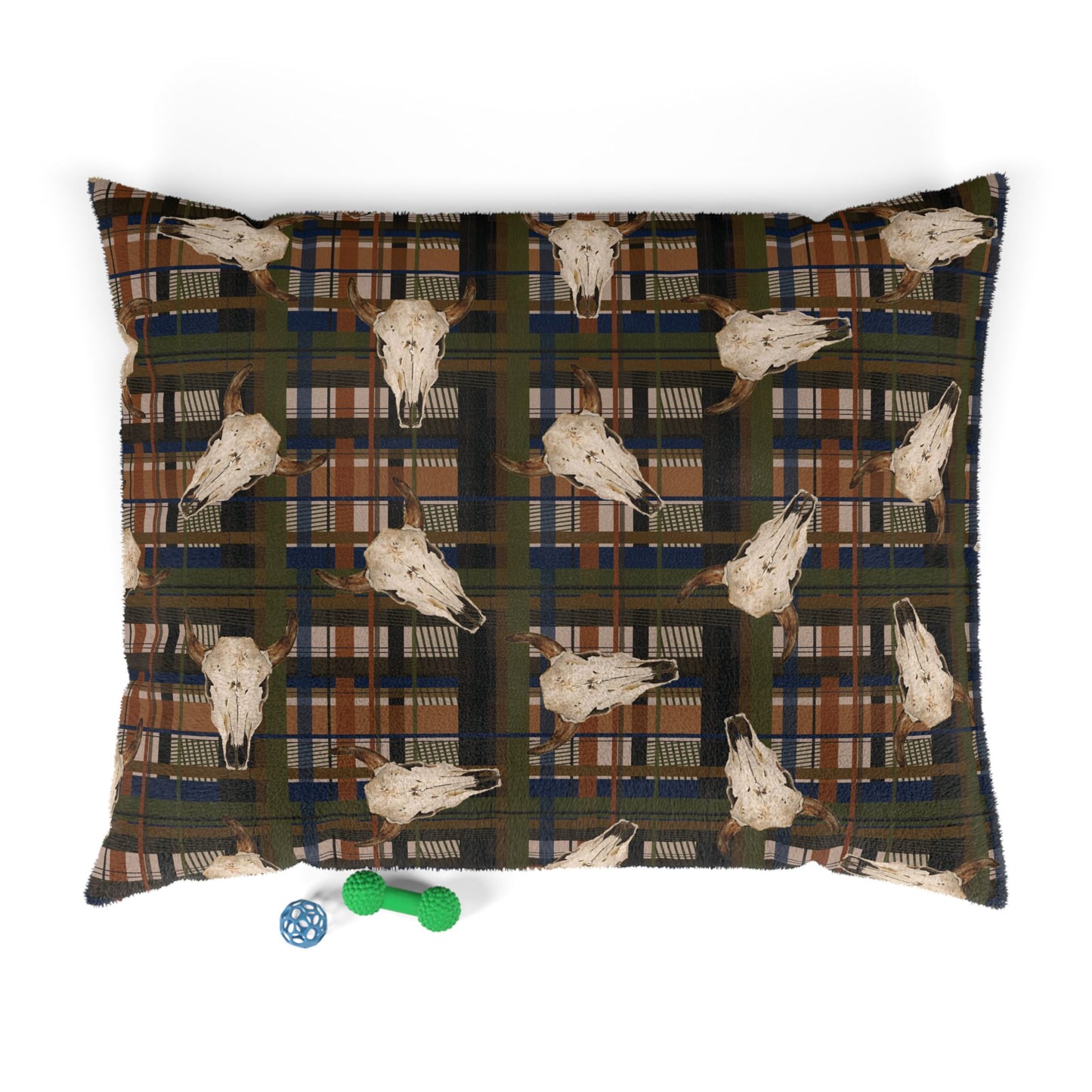 Pet Bed — "Steer Skull"