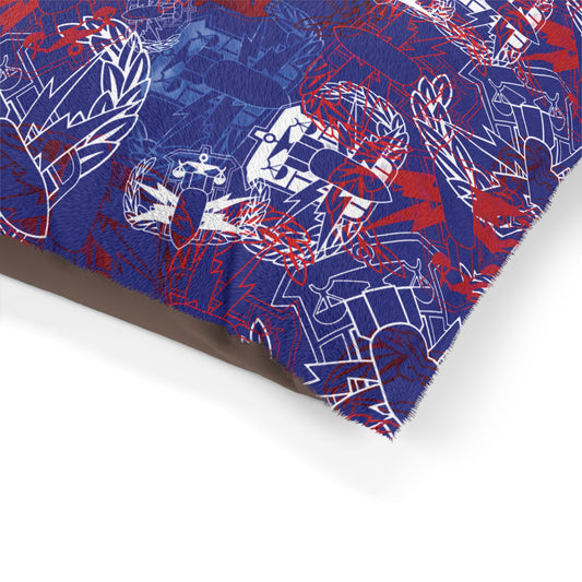 Pet Bed — "It's 5 o'clock Somewhere" PSBT (Red, White, & Blues)