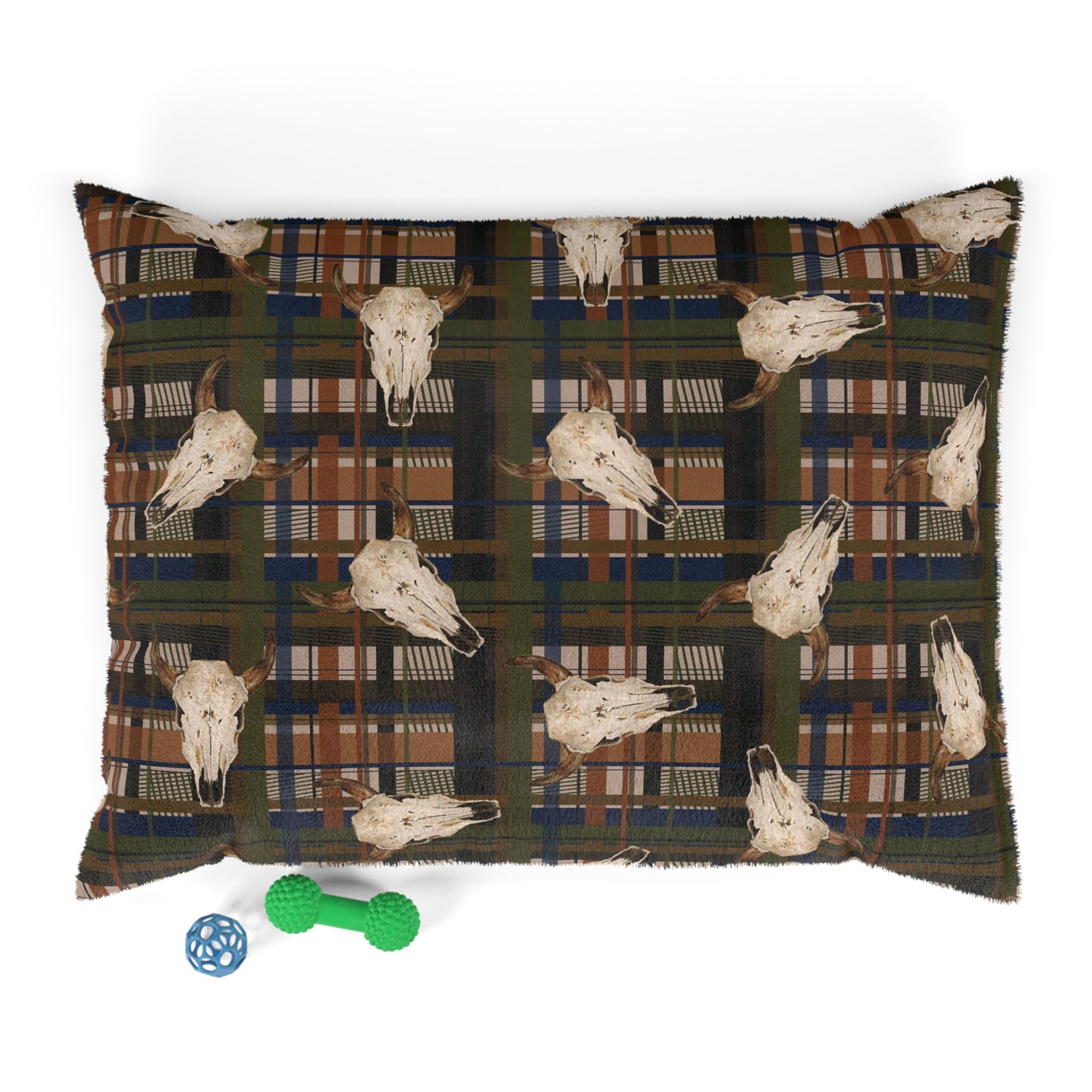 Pet Bed — "Steer Skull"