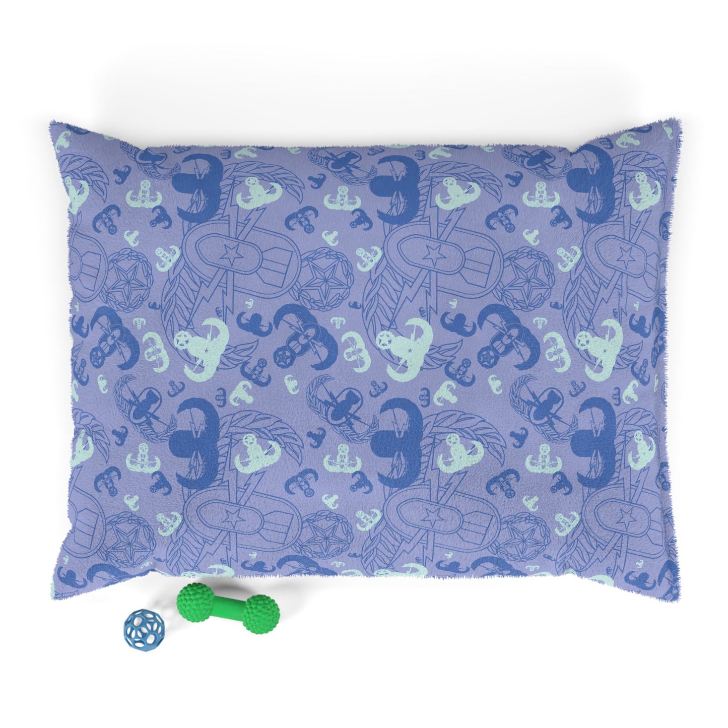 Pet Bed — "EOD Party" (Periwinkle)