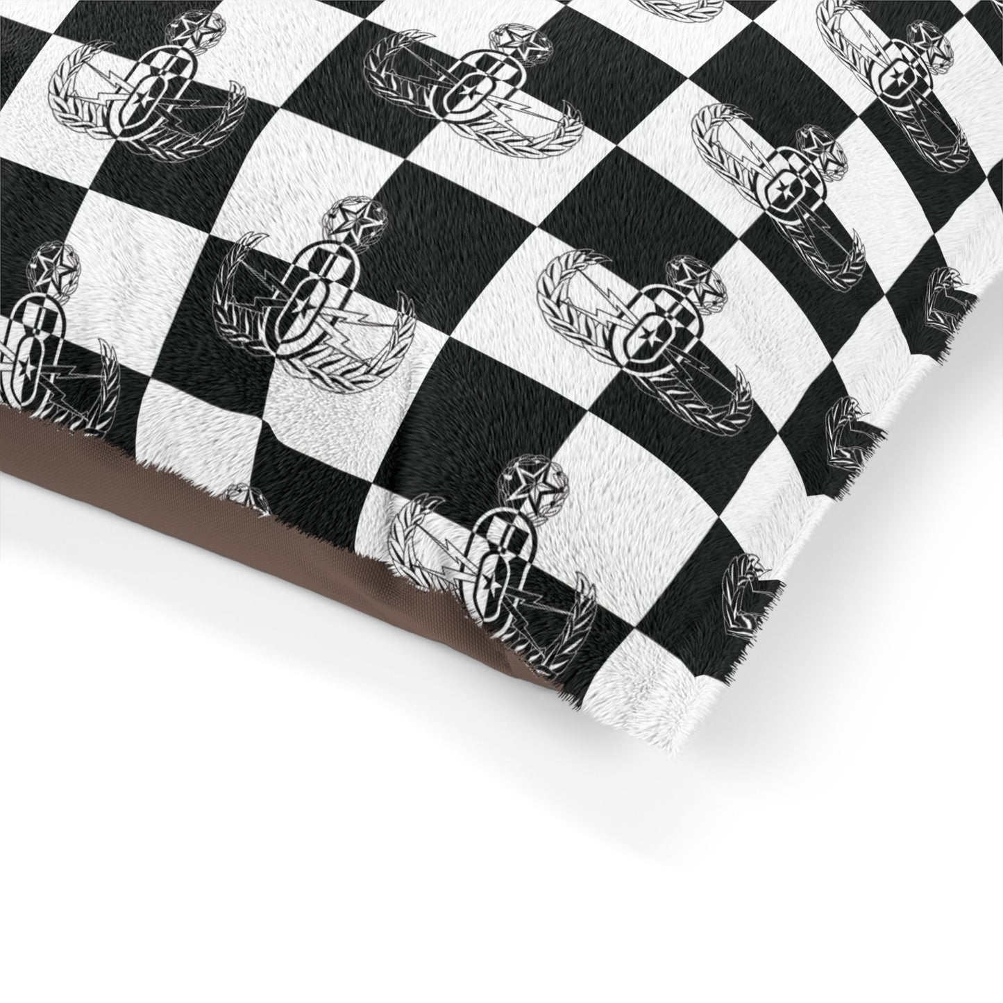 Pet Bed — "EOD Checkered Flag"